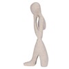 Resin Thinker Sculpture Abstract Statue Collectible Figurine Home Office Desktop