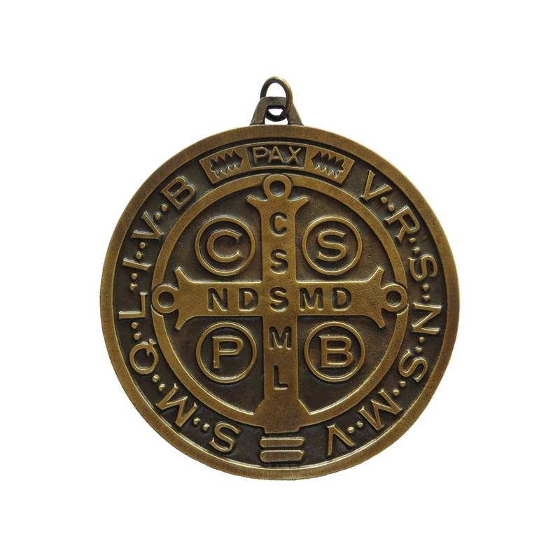 Saint Benedict Medal 3", Medalla de San Benito de 75mm