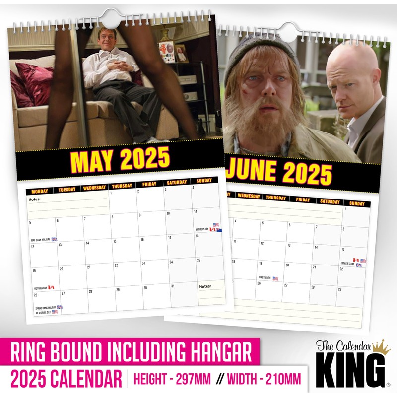 The Calendar King // Ian Beale - 2025 Wall Calendar