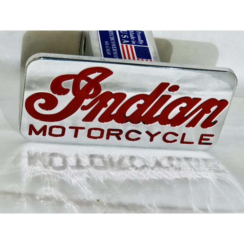 CMT Indian motorcycle hitch cover,Indian red