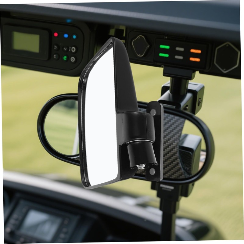 iplusmile 1 Set Wide Angle Side Mirrors for Golf Cart