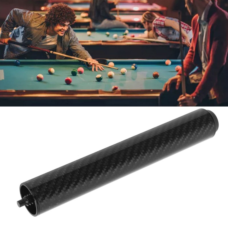 Pool Cue Extension Carbon Fiber Tube Professional Billiard Cue Extender