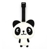 CellDesigns Cute Panda Luggage Tag with Adjustable Strap