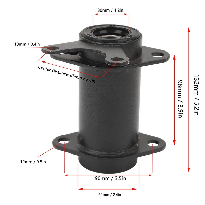 Rear Axle Bearing Hub High Strength Carrier Bearing ATV For