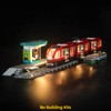 BrickBling LED Light for City Downtown Streetcar and Station, Creative