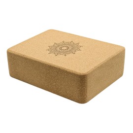 Namvo Cork Yoga Block,Natural Cork Yoga Brick, High Density Eco Friendly Yoga Accessories for Women,Ideal for Yoga Pilates General Fitness and Stretching 22.5x14.5x7.5cm