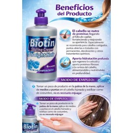 Crema Peinar Biotina + Queratina C/250ml Labs ncredible