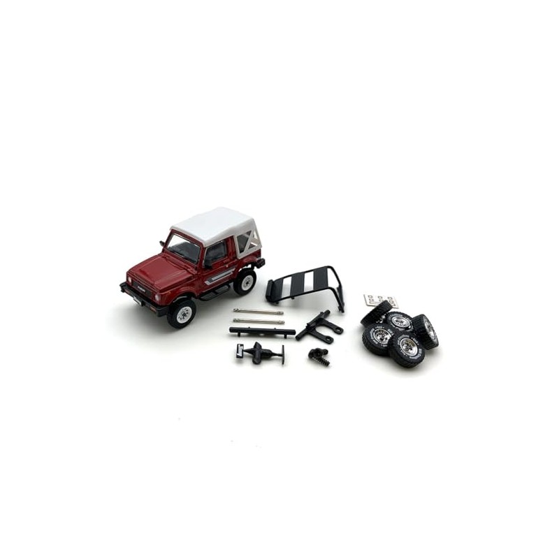 B-M Creations Suzuki Jimny (SJ413) Red RHD 1/64 64B0166
