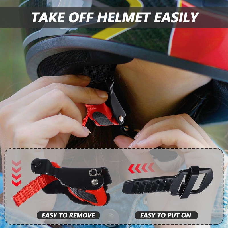 Motorcycle Helmet Quick Release Kit Metal Motorcycle Helmet Accessories Chin