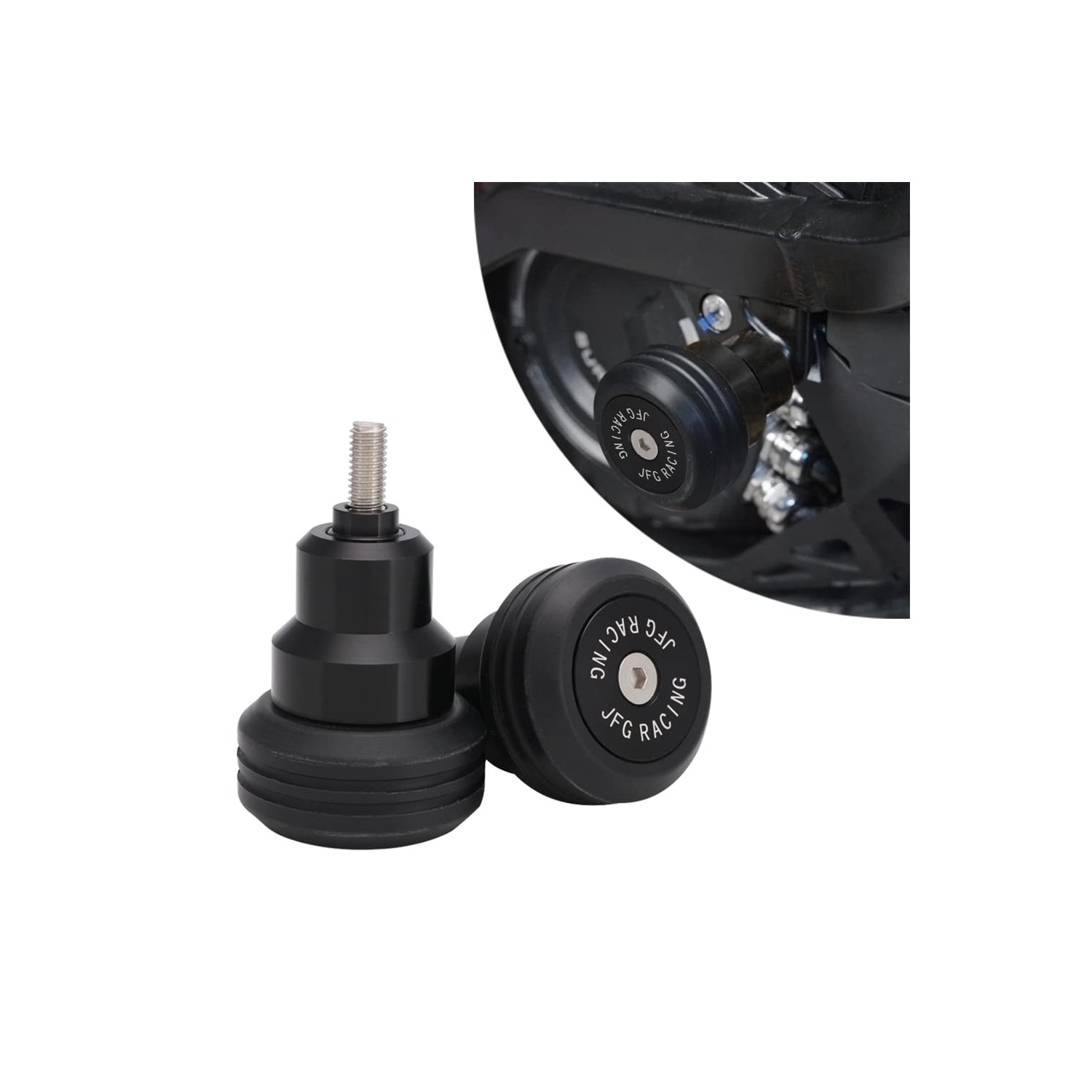 JFG RACING Frame Slider for Surron Light Bee,CNC Crash Protector Pads ...