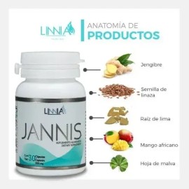 Linnia Jannis Clásica Celeste + Fem Rosa Para Mujer Aguaje Sin Sabor