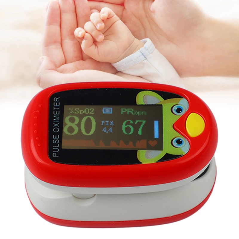 Fingertip Clip Oximeter 6 Modes Automatic USB Charging LED Blood
