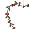 Toyland® Pack of 4 14cm Green and Red Heart Shape
