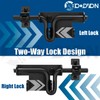 BOODVON Slide Bolt Gate Latch for Wooden Fence, Sliding Bolt