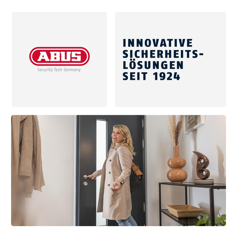 ABUS FAS97 Hinged Side Lock - Keyless Window Lock for