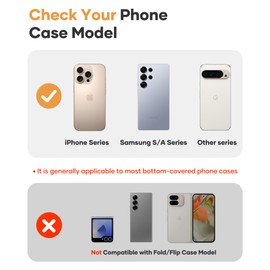 SIXBOX for Phone Lanyard Crossbody with 2X TPU Clear Phone Tabs, Multifuctional Double Flexible Neck Strap, Durable Sturdiness Carabiner, Lightweight Comfortable, Wrist for Women Men, Purple