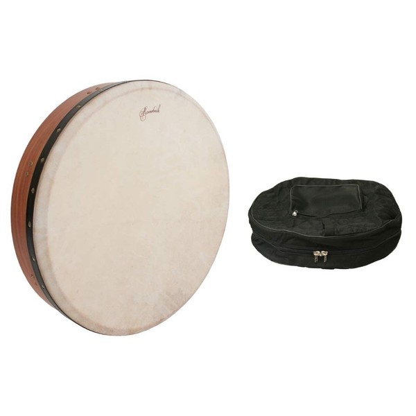 Roosebeck Bodhran Drum Package Includes: Irish Bodhran Tunable Drum W/Tipper,