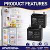 2-Pack WPW10350564 Refrigerator Capacitor Compatible with Whirlpool W10350564, Replaces PS11753490