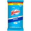 Windex Glass Cleaning Wipes, Ammonia-Free, Crystal Rain Scent, 38 Count