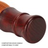 Men Beard Brush Soft Nylon Hair Wooden Handle Beard Grooming