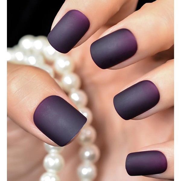 CurvLife Curvlife Press on Nails Acrylic Fake Nails with Design