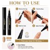 Nude Beige Nail Polish Pen for Women, Water-Based Quick Dry