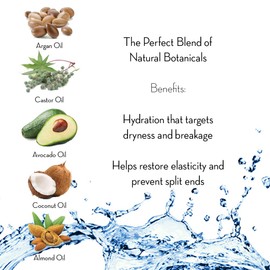 Keratin Hydrating Shampoo Conditioner Set | Sulfate Free | Infused with Argan (Moroccan) Oil, 12 Exotic Oils, 21 Amino Acids, Biotin, Keratin, Collagen, Vitamins | For All Hair Types | Duo Set