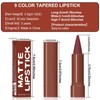 Velvresse 2-in-1 High Pigmented Lip Liner and Lipstick Pencil Set