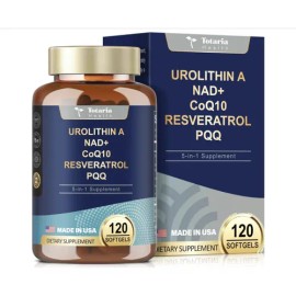 Urolitina A + Nad Fórmula Juventud Cuerpo Y Mente 120caps