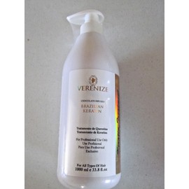 VERENIZE Chocolate Infused Brazilian Keratin 33.8 FL OZ No Box / Sealed