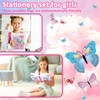 Butterfly Girls Diary with Lock, Set of Diary for Girls