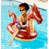 Monsoon [Dragon] Inflatable Pool Floats for Adults Large Ride-On Swimming