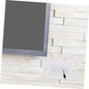TEHAUX Brush Wall Plate Cable Pass Through for Wall Mount