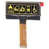Organic Light Emitting Diode Display Module 2.23in 123x32 Resolution SSD1305