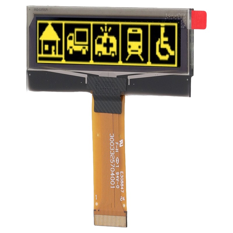 Organic Light Emitting Diode Display Module 2.23in 123x32 Resolution SSD1305