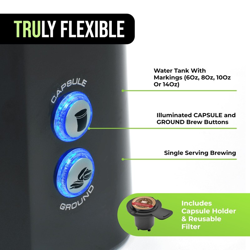 Tru Single Serve Brew System by Select Brands - Single