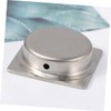 TEHAUX 2pcs Stainless Steel Door Handle Minimalist Wardrobe Pull Knob