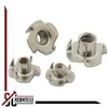 Pack of 5 drive nuts (with 4 drive-in tips) –