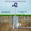 Frost Proof Yard Hydrant, 3.25FT Freezeless Frost Proof Hydrant, Water