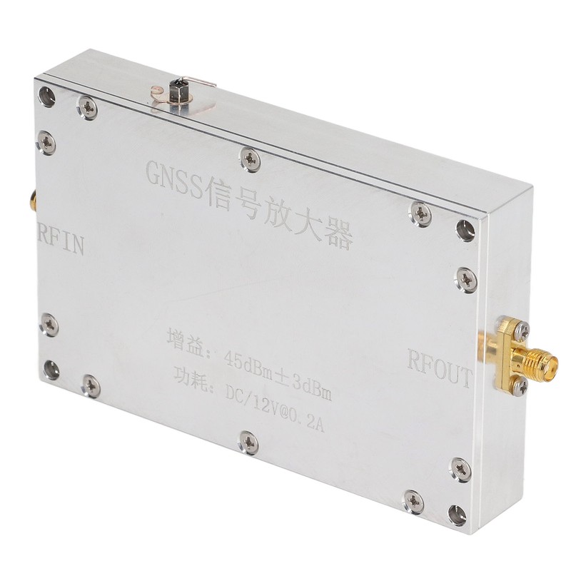 GNSS Signal Amplifier High Gain 45dbm Navigation RF Signal Booster