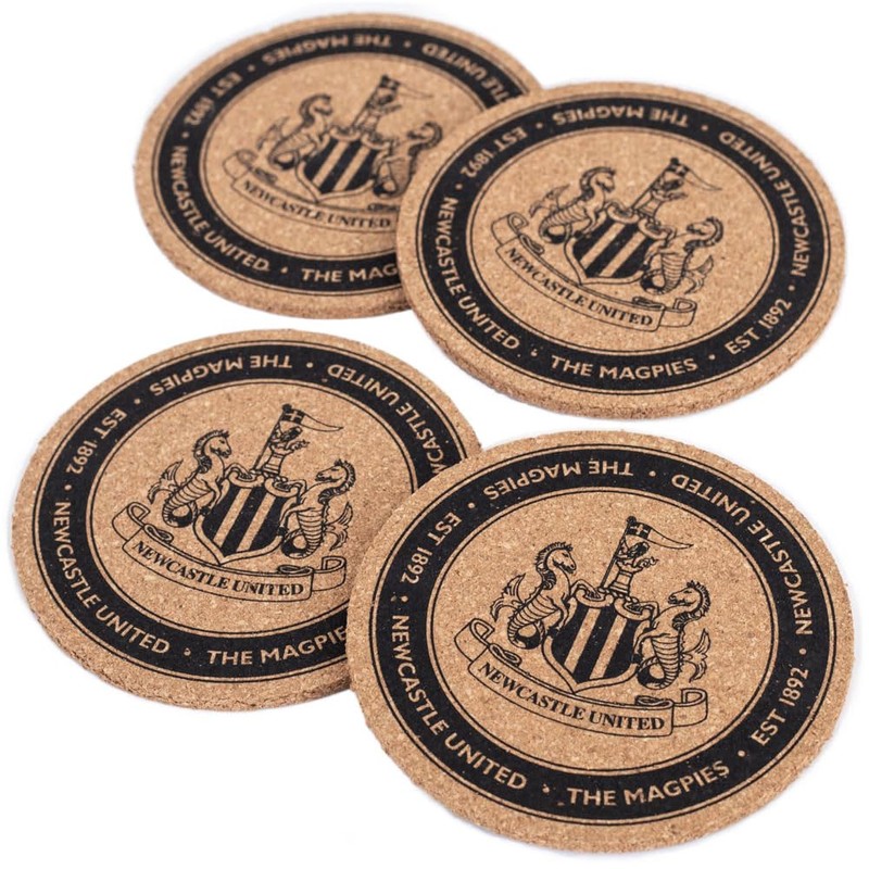 Newcastle United FC Coaster Set, 4 Pack