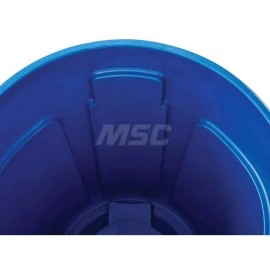 Rubbermaid fg263200dgrn 32 Gal Round Green Trash Can Polyethylene