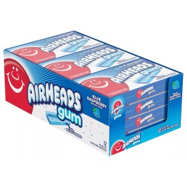 Airheads Chewing Gum Sugar Free 168 Count Fruit Flavor Variety Pack