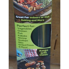 TEKNO BBQ GRILL MAT   13" X 15.7" NON - STICK Dishwasher Safe Reusable (2-PO-122)