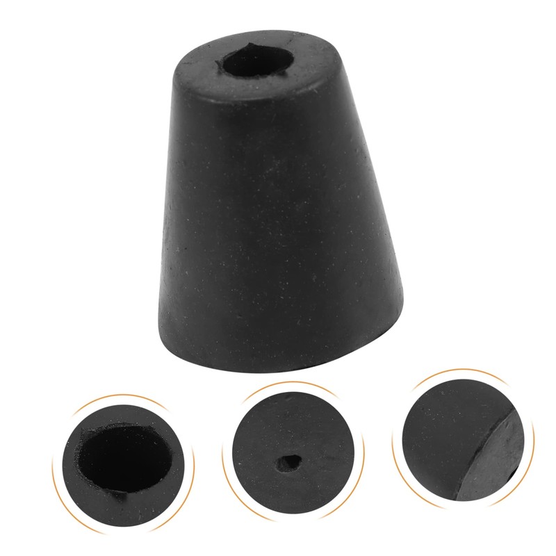 WOONEKY 4pcs Speaker Isolation Feet Pads Rubber Cushion for Audio