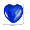 Marrywindix 15 Packs 0.8 Inch Healing Crystal Natural Blue Agate