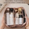Travel Cosmetic Bag with Large Capacity, Portable Makeup Bag, Waterproof