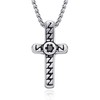 Dada Gioielli - Men's Necklace - Cross Pendant Silver or