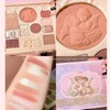 Embossed Eyeshadow 10 Colours Palette Makeup Blush Highlighter All In