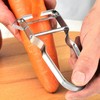 Peeler, Vegetable Peeler, Aluminium Handle, Stainless Steel Blade, Extra Sharp